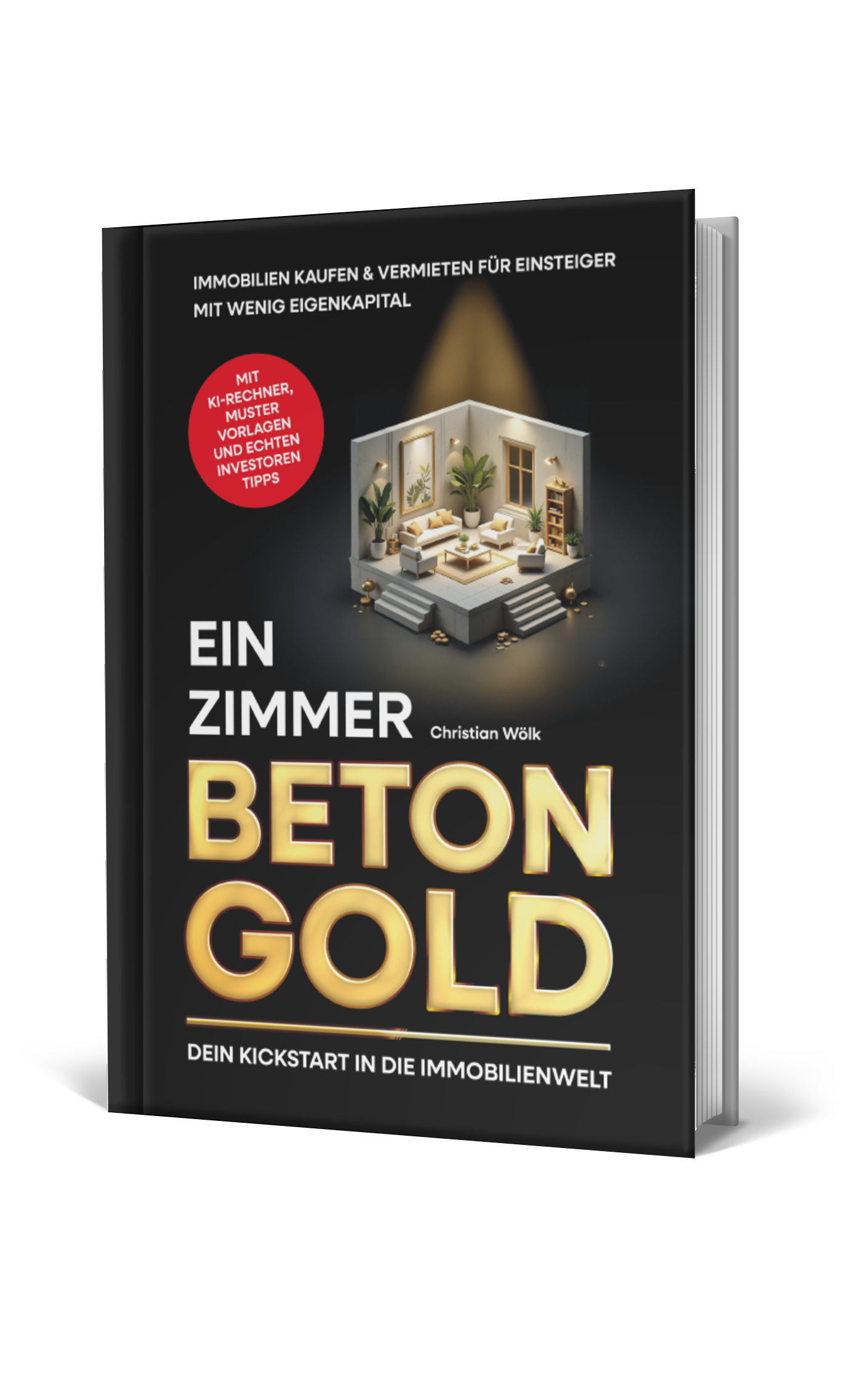 Ein Zimmer Betongold – Buchcover